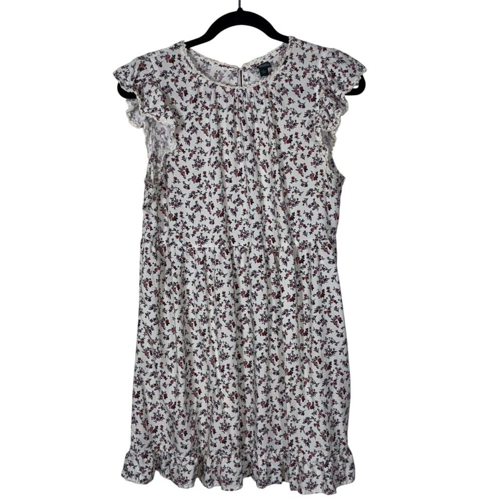 Wild Fable Boho Babydoll Cottagecore Dress Large Soft Girl Dainty Summer Mini